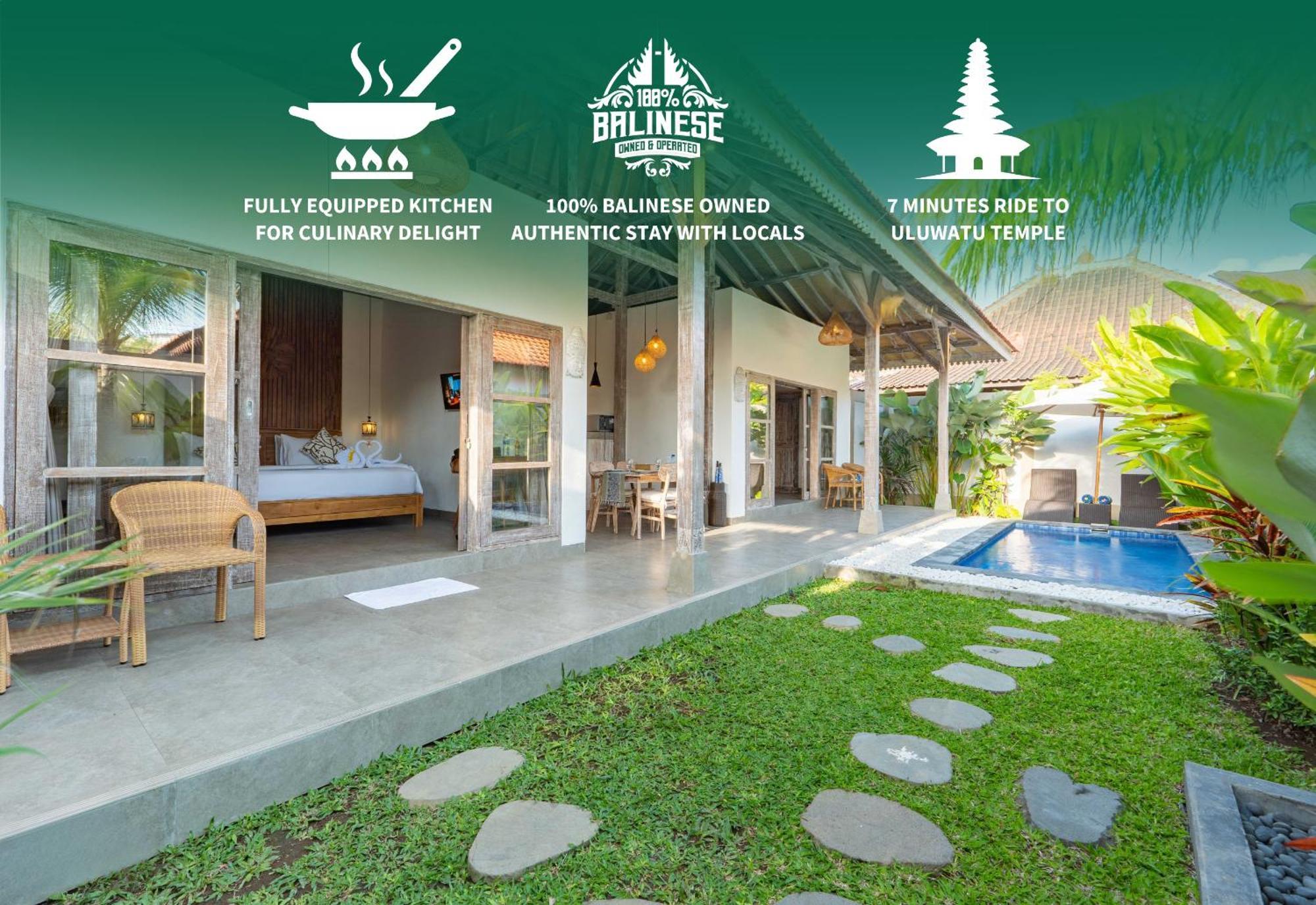 Rain Villa Uluwatu By Bukit Vista Exteriör bild